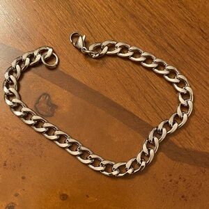 Chic Silver Chain Bracelet for Women